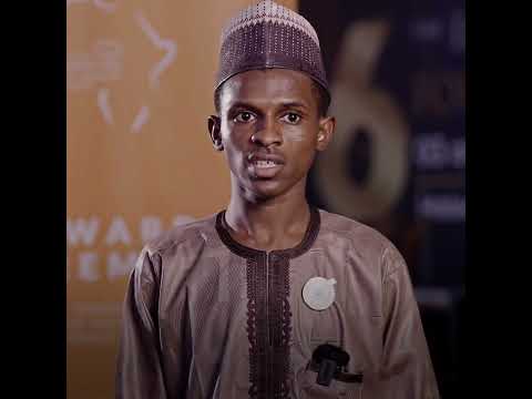 2nd Prize Winner Muhammad Abdullahi and the Africa Young Innovators for Health Award