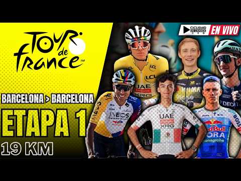 EN VIVO Tour de Francia 🟡 Etapa 1 19 km Barcelona - Barcelona
