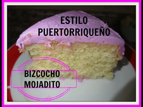 BIZCOCHO MOJADITO-ESTILO PUERTORRIQUEÑO