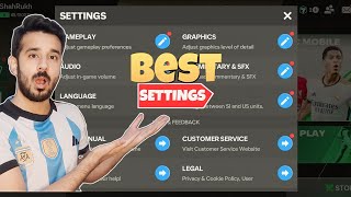 Best Settings To Play FC Mobile 24 - 60 FPS & Ultra High Graphics ✅