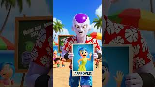 Goku com os divertidamente na praia?!