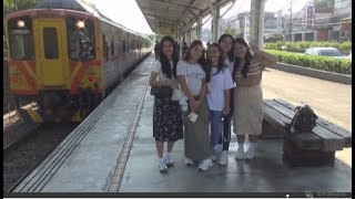 台鐡1805次 内湾線 横山站遇非律賓：(Republic of the Philippines）美少女  0928 2025