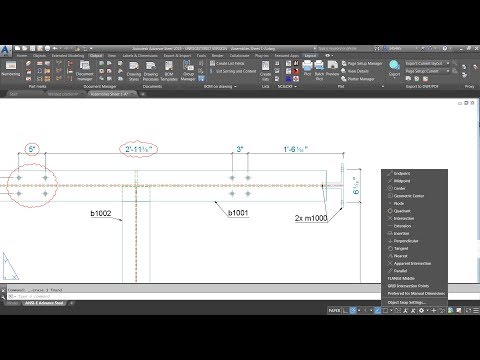 Advance Steel 2019 new feature - Enhanced Drawing Update Behavior