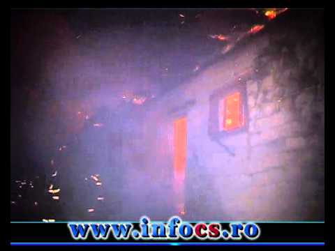 Incendiu devastator la o casa din Doclin CS