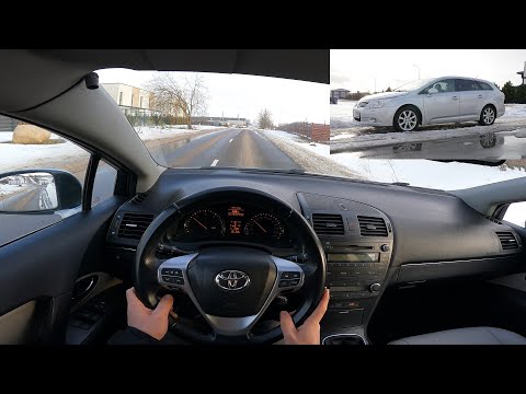 2011 Toyota Avensis III 2.2 D 4D 150 Hp | POV Test Drive