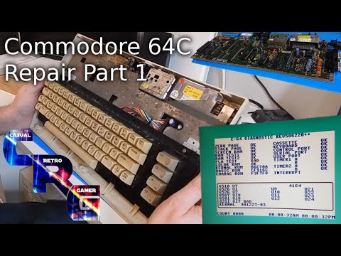 Commodore 64C Repair Part 1