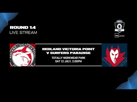 LIVE TPIL Lawyers QAFL ROUND 14 - Redland Victoria Point V Surfers Paradise