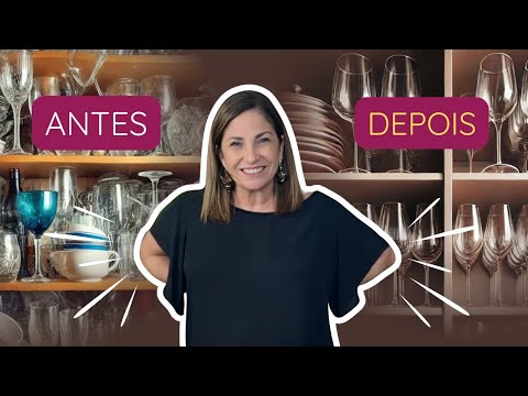 Como Organizar Suas Taças e Louças em Pouco Espaço | Chez Pixu