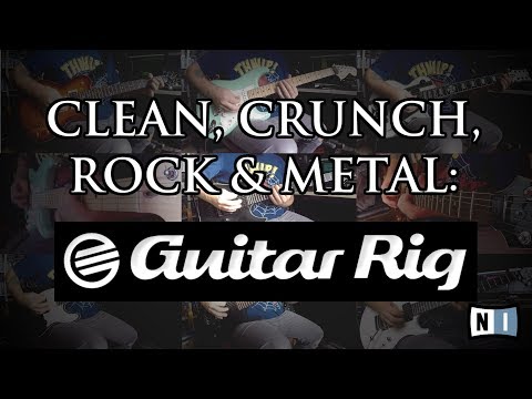 Clean, crunch, rock & metal: Guitar Rig 5 by Native Instruments