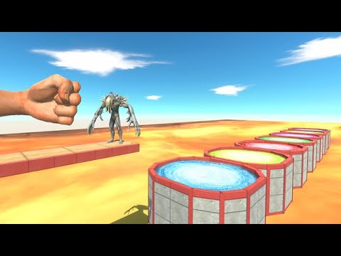Punch Animals into Portal - Animal Revolt Battle Simulator