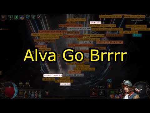 How to EXPLODE Alva's Temple with loot and an Evolving Shrine :) | PoE 3.26 Guide