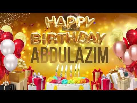 ABDUL AZiM - Happy Birthday Abdul Azim