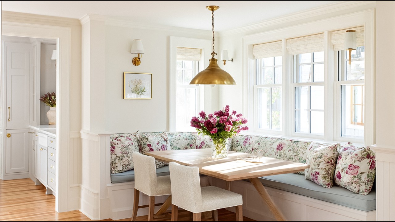 How to Design a Cosy Breakfast Nook ❖ Interior Design Ideas & Inspiration ❖ Free Home Decor Course