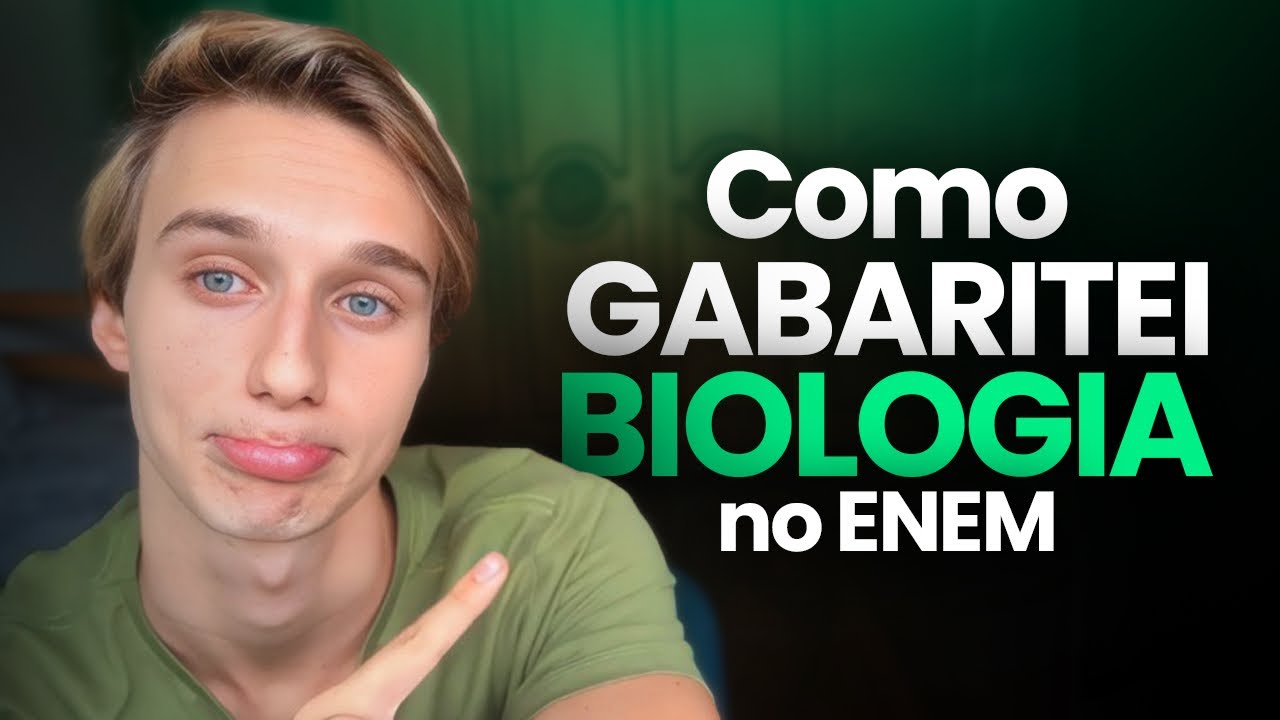 Como GABARITEI BIOLOGIA no ENEM em 60 DIAS | Marcos Vasconcellos