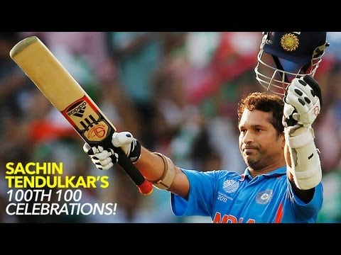 Sachin Tendulkar's 100th 100 Celebrations At Mukesh Ambani's House!