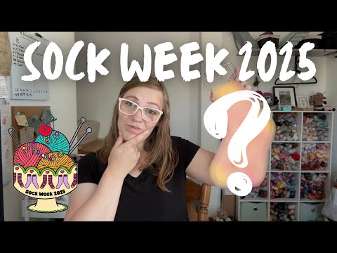 Can I Knit A Pair of Socks in a Week?? || Sock Week 2025 Vlog
