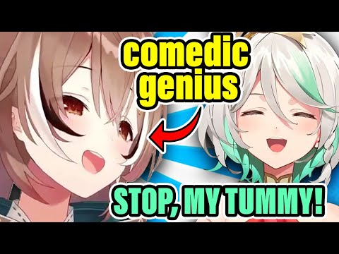 Mumei Made Cecilia Laugh So Hard Her Tummy Hurt With This Witty Joke