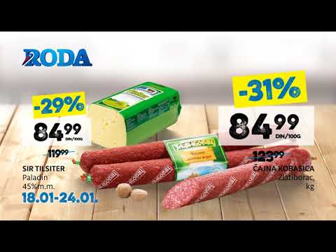 Roda katalog 18 - 24.01.2018.
