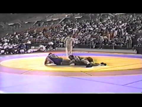 1994 World Cup: 130 kg Bruce Baumgartner (USA) vs. Zekeriya Gueclue (TUR)