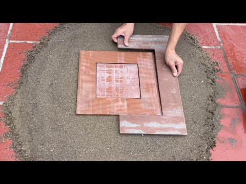 Amazing idea from cement and foam board. Make your own coffee table at home.