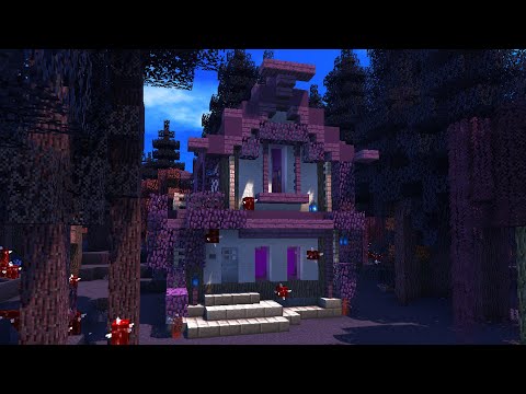 Alessa_De - Minecraft tutorial | how to build a beautiful witch house