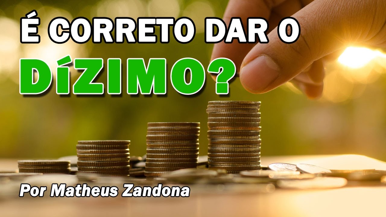 É correto 'dar o dízimo'? - Prof Matheus Zandona