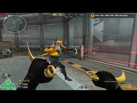 CF - Sinh Tử Khu Biệt Giam - Dual Karambit Ultimate Gold tái xuất