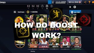 NBA Live Mobile How To Use Boost Tutorial