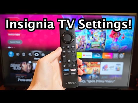Insignia TV: How to Open Settings (2 Menus)