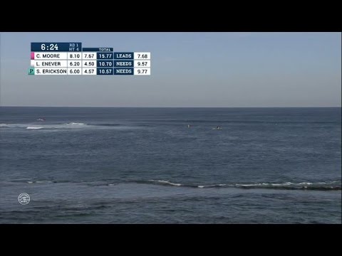 Heat Recap: Carissa Moore in Round One at Margies