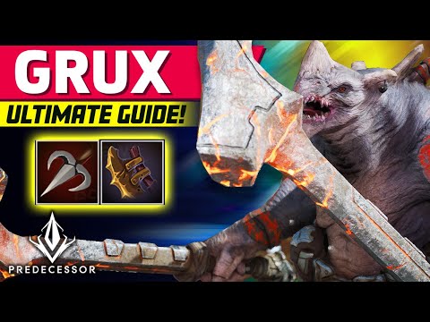 GRUX Predecessor Guide - Top Offlane Item Build & Gameplay Tips