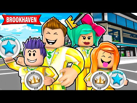 I STARTED MY OWN FAMILY WITH ALL THE GAMEPASS IN BROOKHAVEN! - ROBLOX