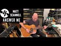 "Answer Me" Matt Scannell Vertical Horizon Acoustic 3-4-21