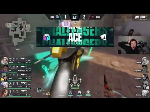 100T b0i 1 Second Valorant ACE Moment   BBG Vs Rise Vct