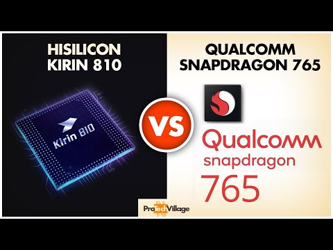 Qualcomm Snapdragon 765 vs HiSilicon Kirin 810 | Quick Comparison | Which is better? Video