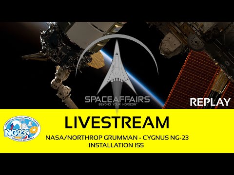 NASA/Northrop Grumman - Cygnus NG-23 - Installation ISS - September 18, 2025