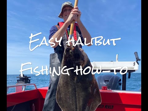 EASY Halibut Fishing HOW TO - FAST limits in SHALLOW water