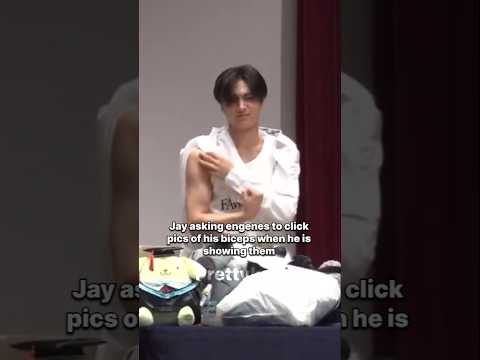 Jay:-click my biceps pics #enhypen #jay #sunghoon #engene #prettyksky