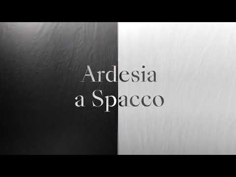 Laminam Ardesia Nero a Spacco and Laminam Ardesia Bianco a Spacco