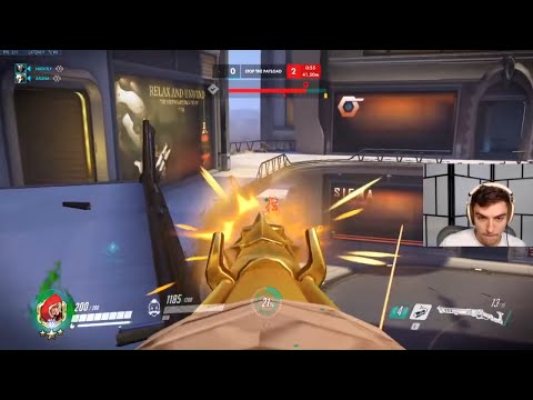 JAKE PRO ASHE GAMEPLAY! 41 ELIMS! [ OVERWATCH SEASON 23 TOP 500 ]