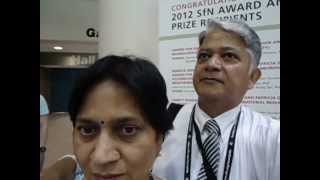 preview picture of video 'Hari Sharma chairs 520 Nanosymposium SfN 2012 New Orleans, USA Oct 16, 2012 Rm 393'