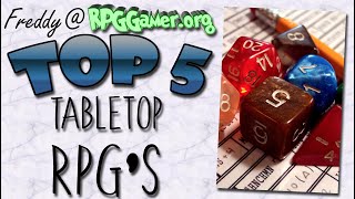Top 5: Tabletop RPG's