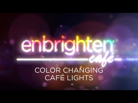 Enbrighten Cafe Lights Installation and Operation