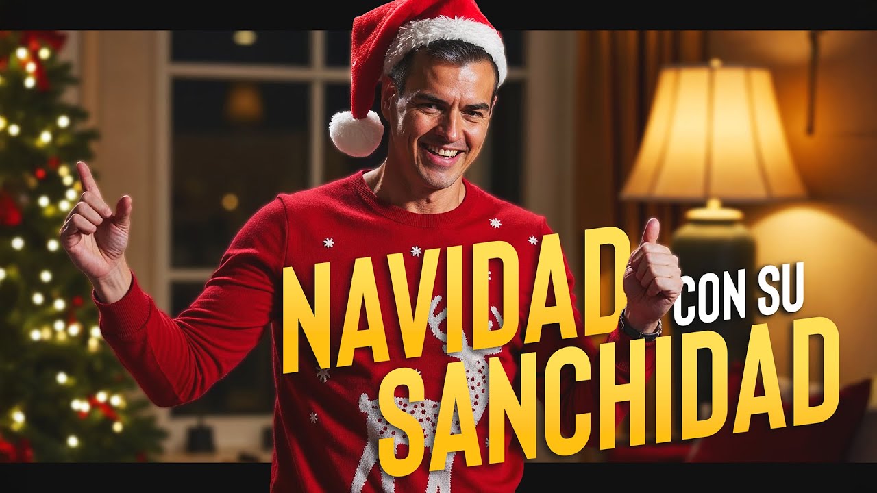 NAVIDAD CON SU SANCHIDAD 🎄 | VILLANCICO + Discurso Navideño de PEDRO SÁNCHEZ | Parodia JINGLE BELLS