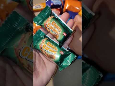 Chocolate Opening Video, Mister Choc, Choco & Caramel Minis, #chocolate #shorts