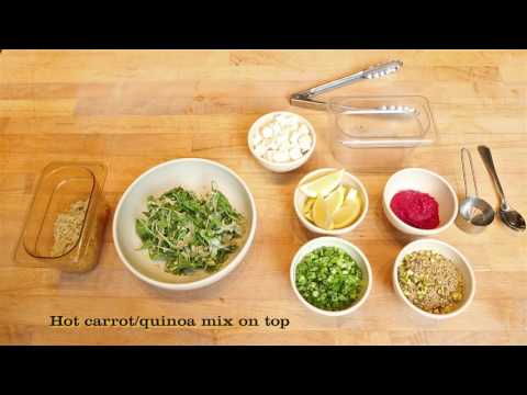 Roasted Carrot & Quinoa Bowl