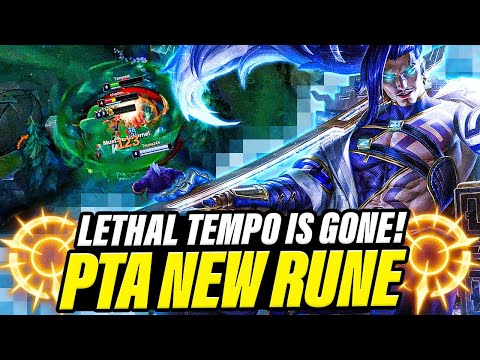 Lethal Tempo is GONE! PTA is the NEW BEST Rune on Yasuo!