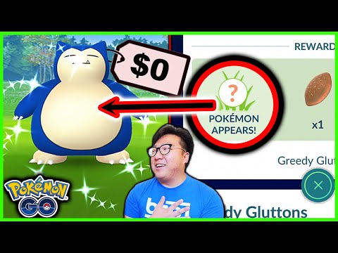 FREE Shiny Snorlax from The Greedy Gluttons Event If You… - Pokemon GO