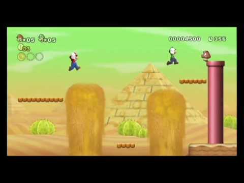 New Super Mario Bros. (Wii) E3 Trailer