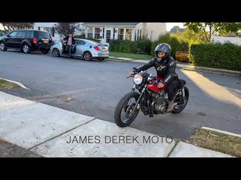 Honda CB750 Cafe Racer Build by James Derek